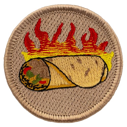 Flaming Burrito Patrol Patch - 2