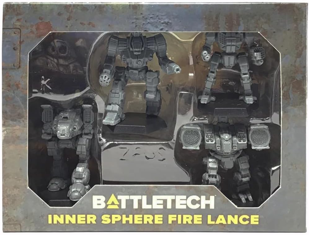 Catalyst Game Labs BattleTech Mini Force Pack: Inner Sphere Fire Lance, Grey