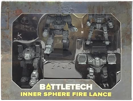 Catalyst Game Labs BattleTech Mini Force Pack: Inner Sphere Fire Lance, Grey