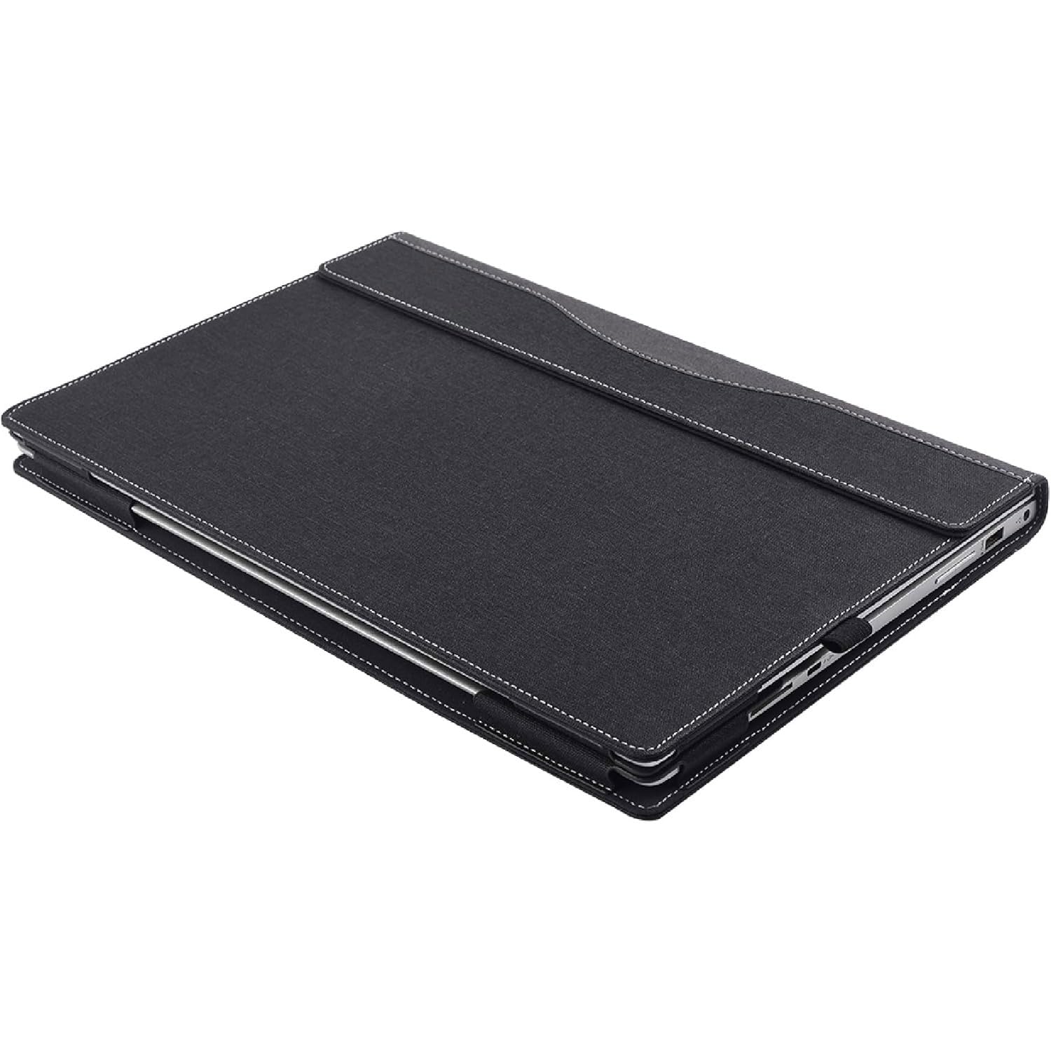 Custodia per HP Omnibook 7 14" Laptop 14-fs & per HP OmniBook Ultra 14-fd Sleeve, custodia protettiva in pelle PU per notebook PC borsa accessori (grigio scuro)