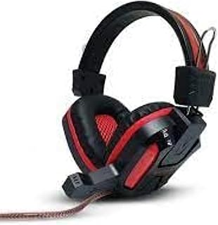 سماعة رأس للالعاب DTG-805 من ديجيتال، سلكي، أحمر