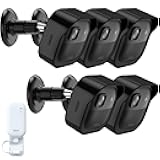 Blink Outdoor 2K Mount, Weatherproof Covers and 360°Adjustable Mounts for Blink 2K Camera, Space-Saving Outlet Wall Mount for Sync Module(Black, 5 Pack)