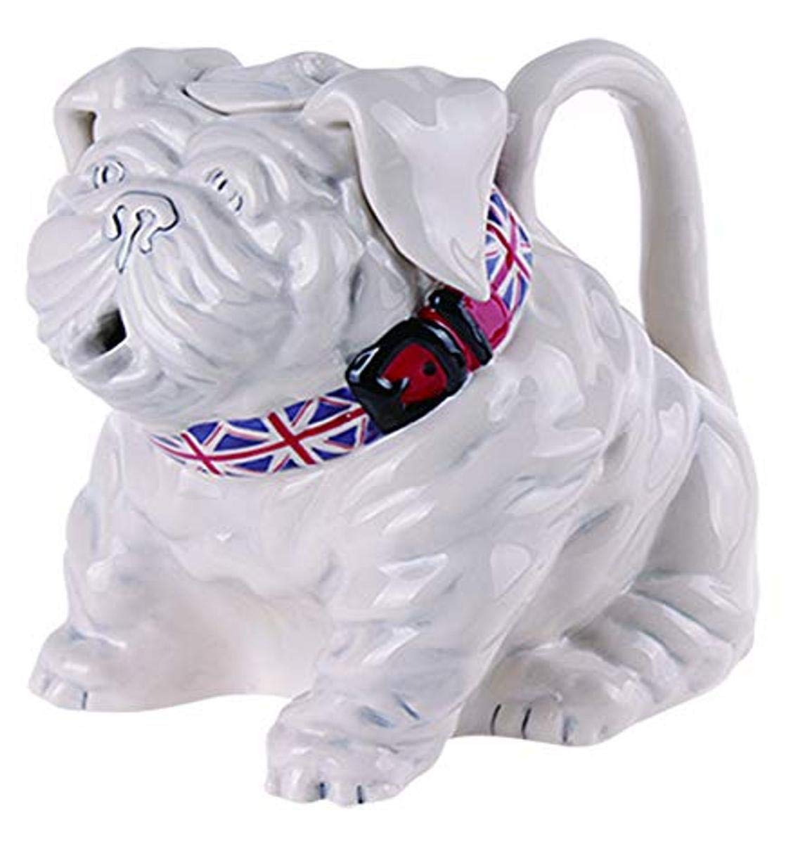 Ceramics Bull Dog Teapot, Multi