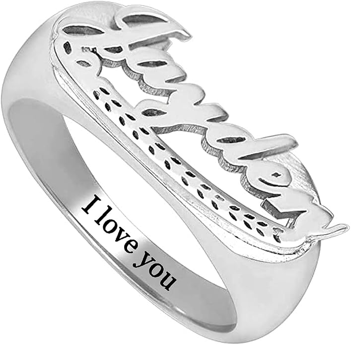 Ring Personalized Name Plate Gift