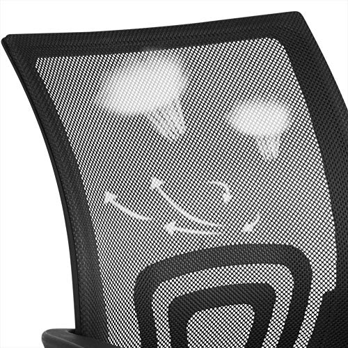 Yaheetech Modern Ergonomic Office Chair Adjustable Computer Swivel