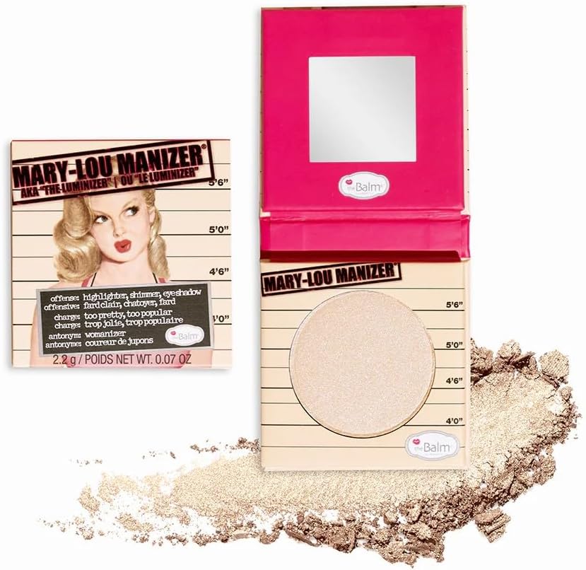 Mary-Lou Manizer Honey-Hued Luminizer, Highlighter, Shadow & Shimmer, Subtle Glow