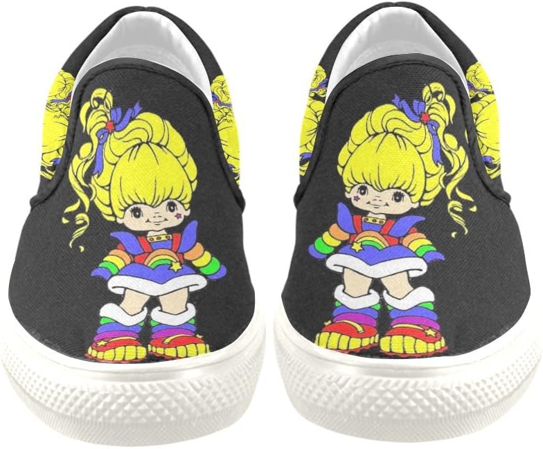 Canvas Shoes D-Story Custom Rainbow Women's Slip-on Fashion Sneaker