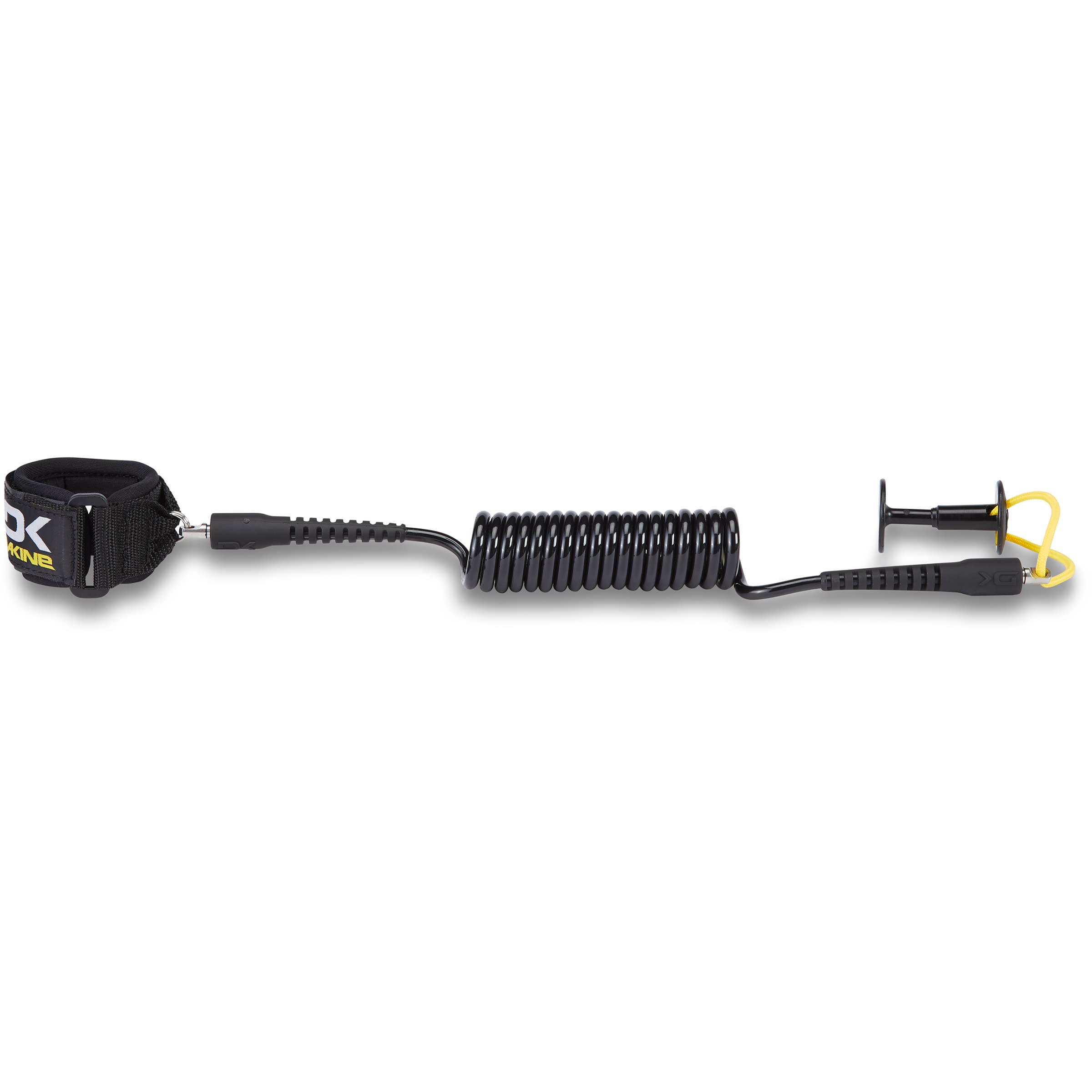 Dakine Unisex Coiled Wrist Leash 4' X 1/4", Black
