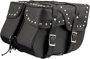 Milwaukee Leather SH629ZB Black Zip-Off PVC Motorcycle Throw Over Saddlebags With Rivets D13bc233 F65a 4fe2 98d7 Ee1bd123e1e9.0f21f88987e009a6a3061aca0e4d1a1c - View #10