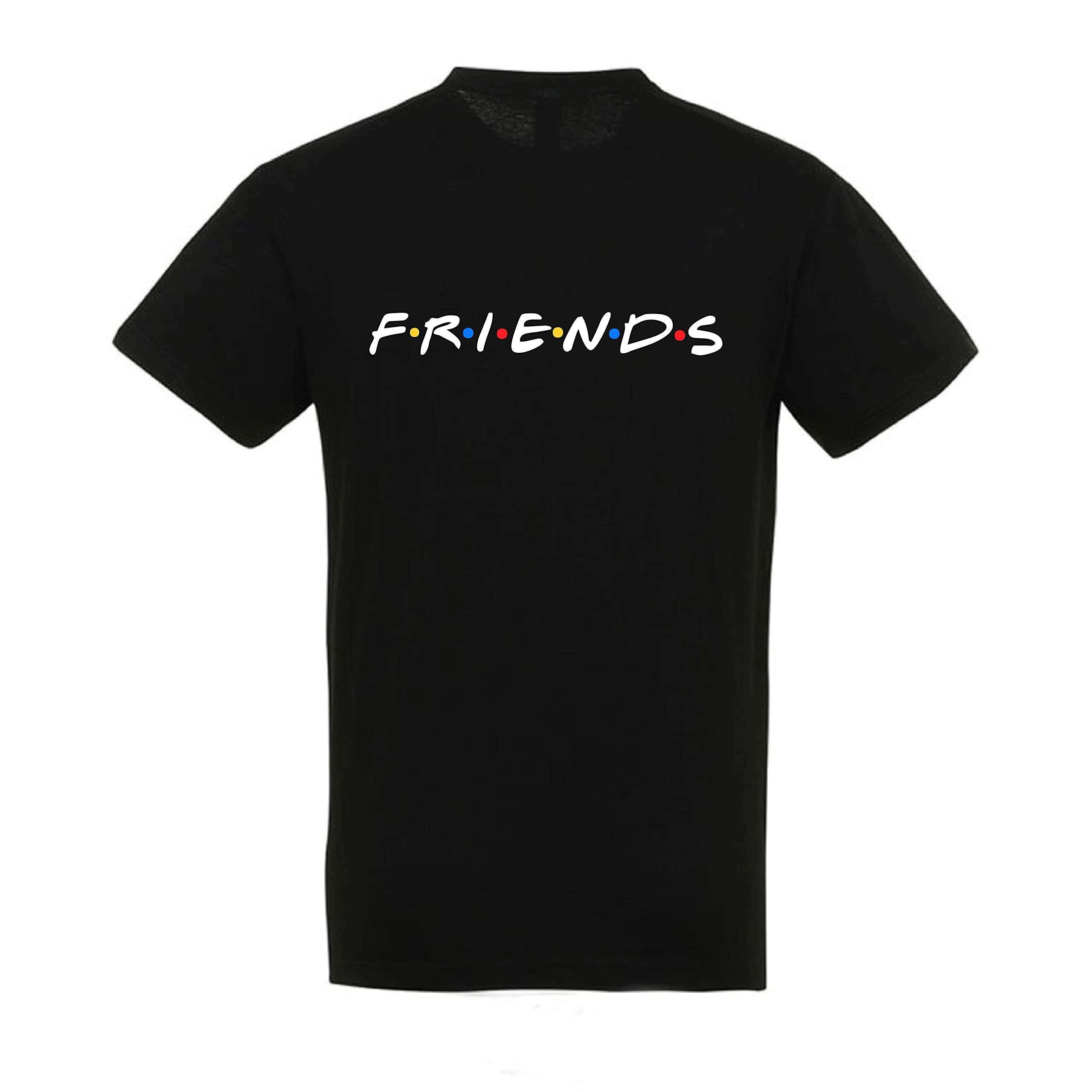 Friends T-Shirt for Kids Unisex – Soft Cotton Round Neck Tee with Short Sleeves – Comfortable wear for Travel, Casual Outfits, Parties & Daily Wear