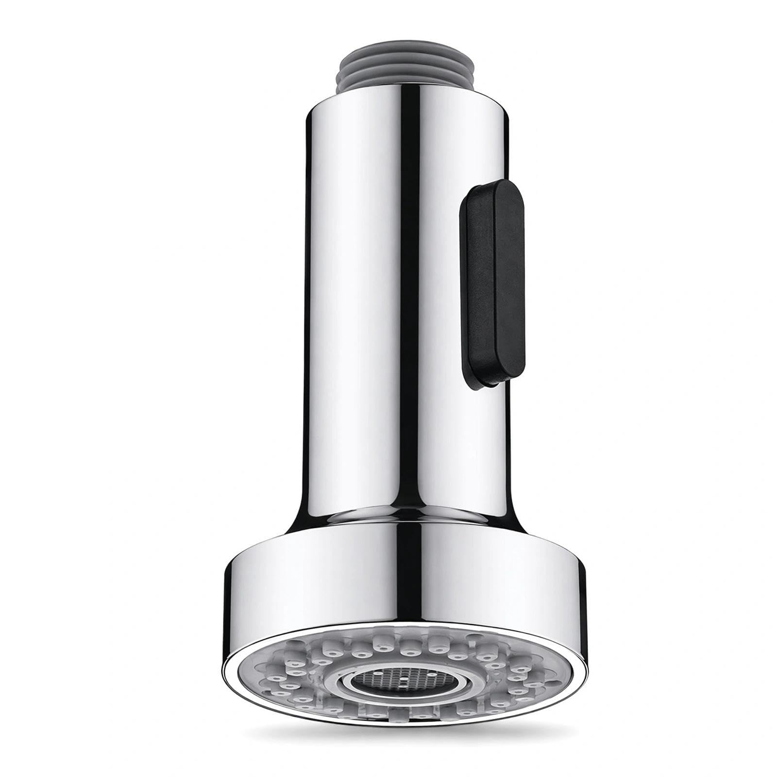 Dual-Function Kitchen Faucet Spray Head Replacement Part, Kitchen Pull-Out Shower Head, Chrome-Plated Kitchens and Bathroom Mixer Faucet Nozzle, Universal G1/2