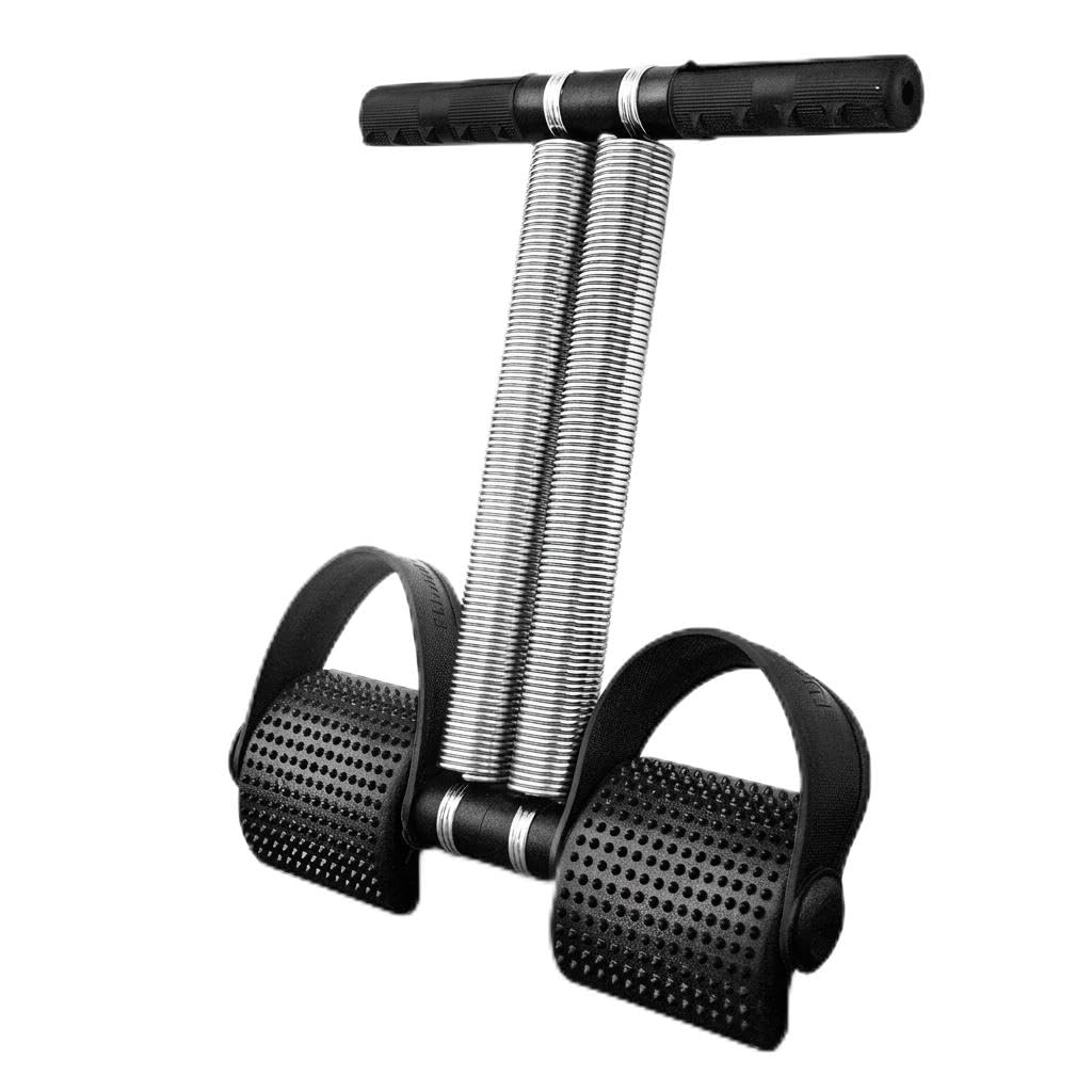 Double Spring Tummy Trimmer with Non-Slip Foot Boards | Dual Steel Springs, High Resistance, Anti-Slip Foot Grip, Core & Abs Workout, Home Gym Use-image-11