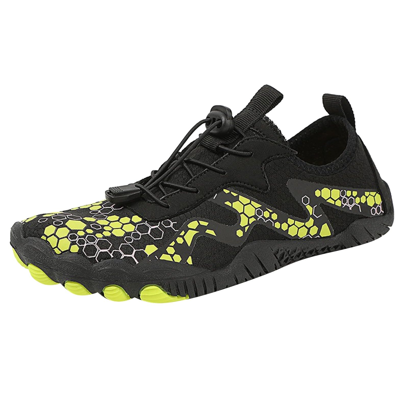 Water Shoes for Women Men Swimming Shoes Women Barefoot Shoe Men Non Slip Beach Shoe for Hiking Walking River Black-b