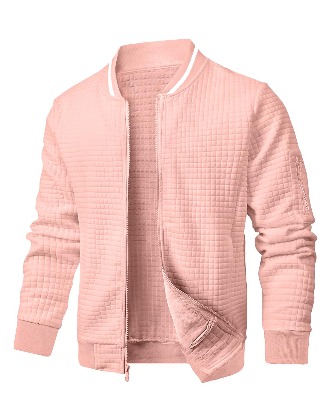 Wizoat Mens Casual Jacket Lightweight Jacket Varsity Coat