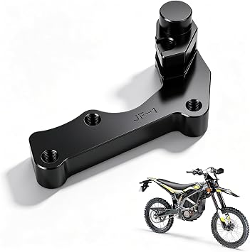 Disc Brake Adapter, Black, 270mm for Surron Ultra Bee-Black