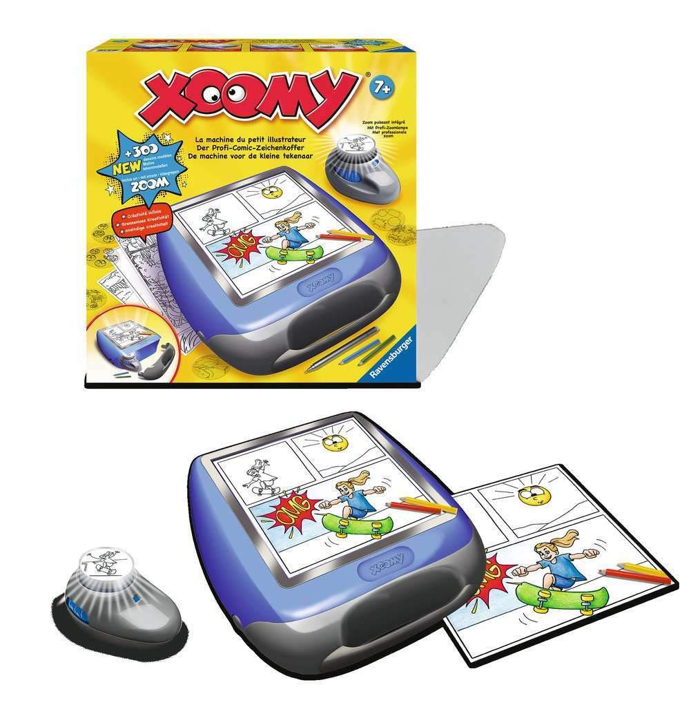 Ravensburger Xoomy Maxi 2020 - Comics zeichnen Lernen, Kreatives Zeichnen und Malen für Kinder ab 7 Jahren, Zeichenset mit über 300 neuen Motiven