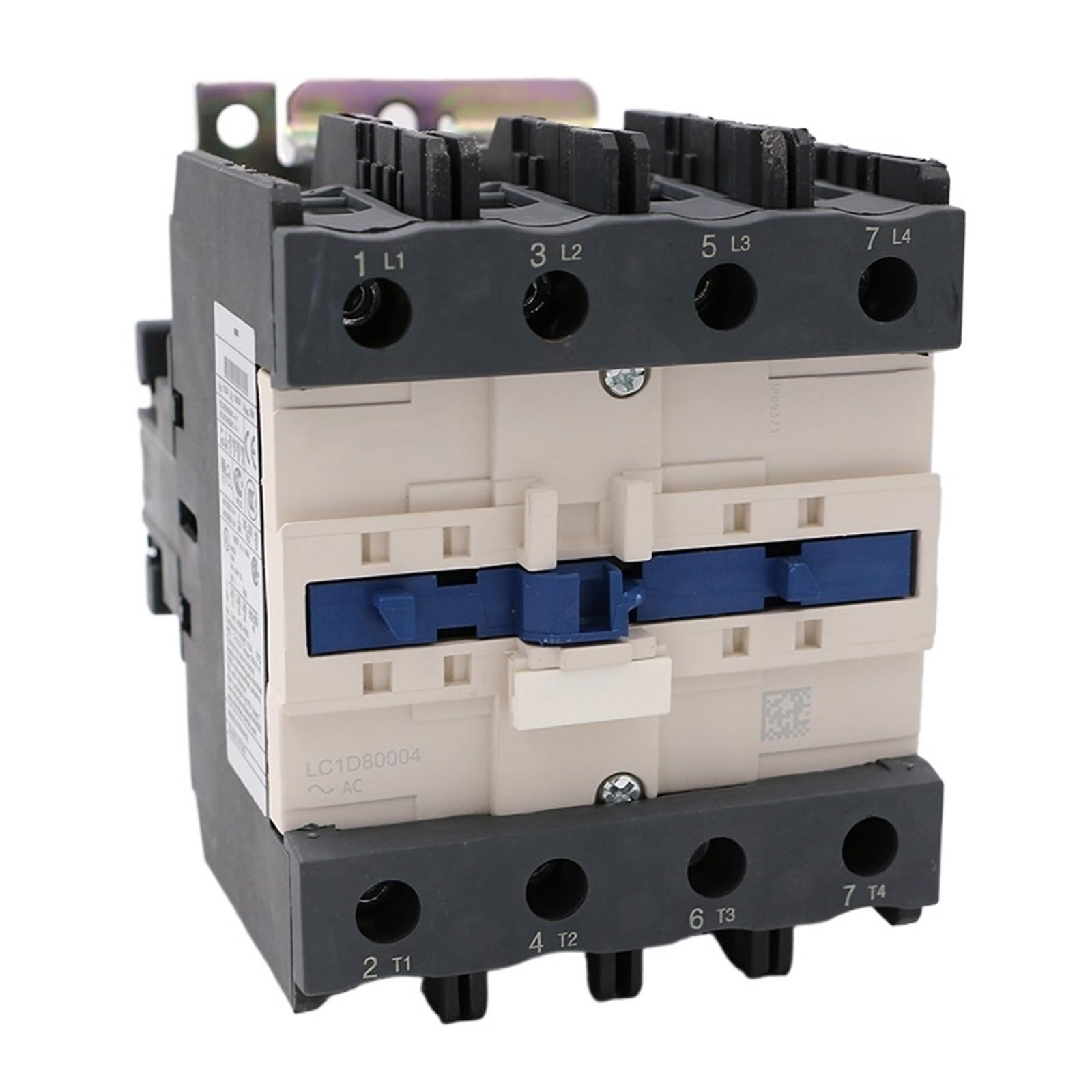Contacteur LC1D80004B7 125A 24V 4NO évite les pannes de commutation - 4