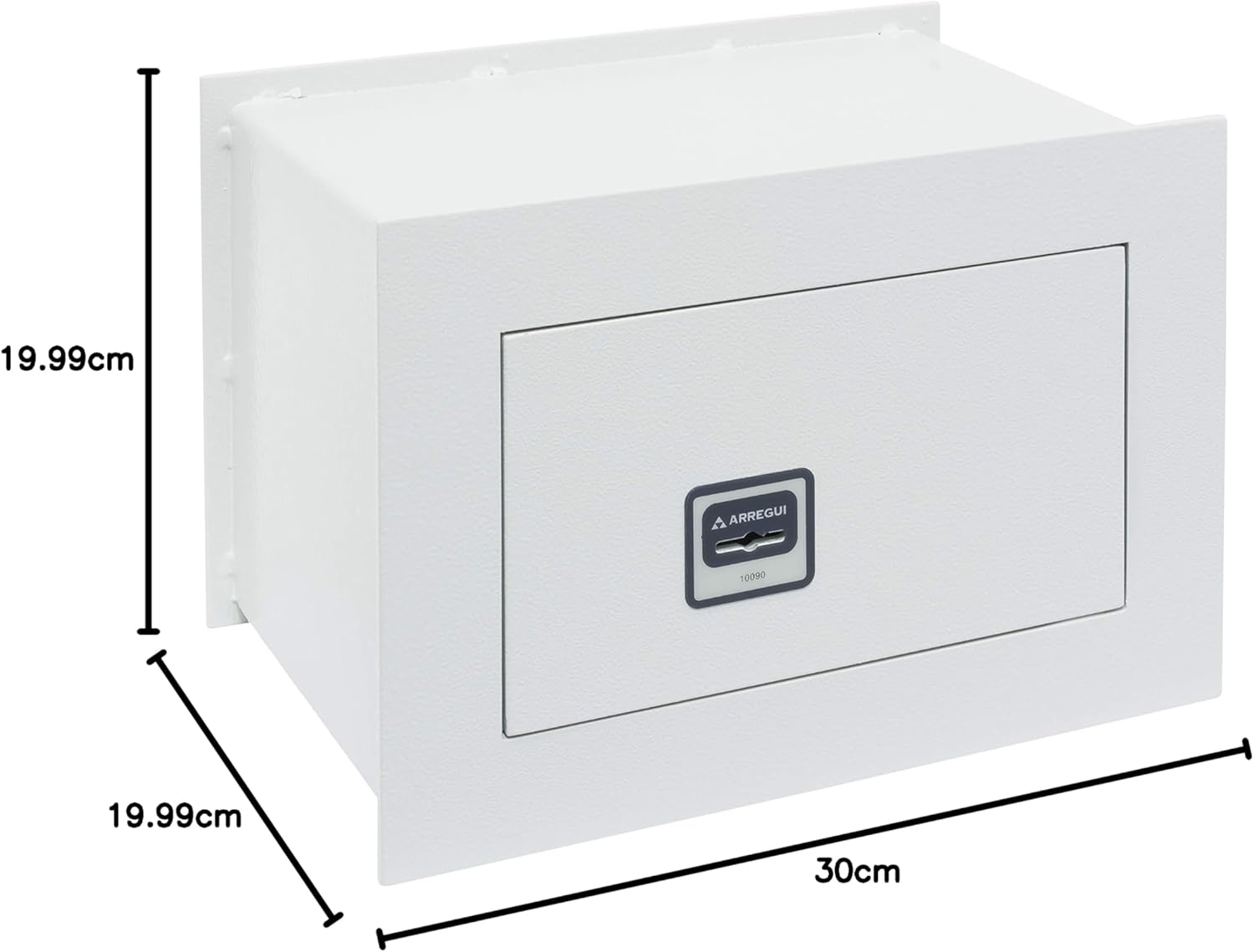 Domus BC/1P Wall Safe with Key Lock, 6 mm