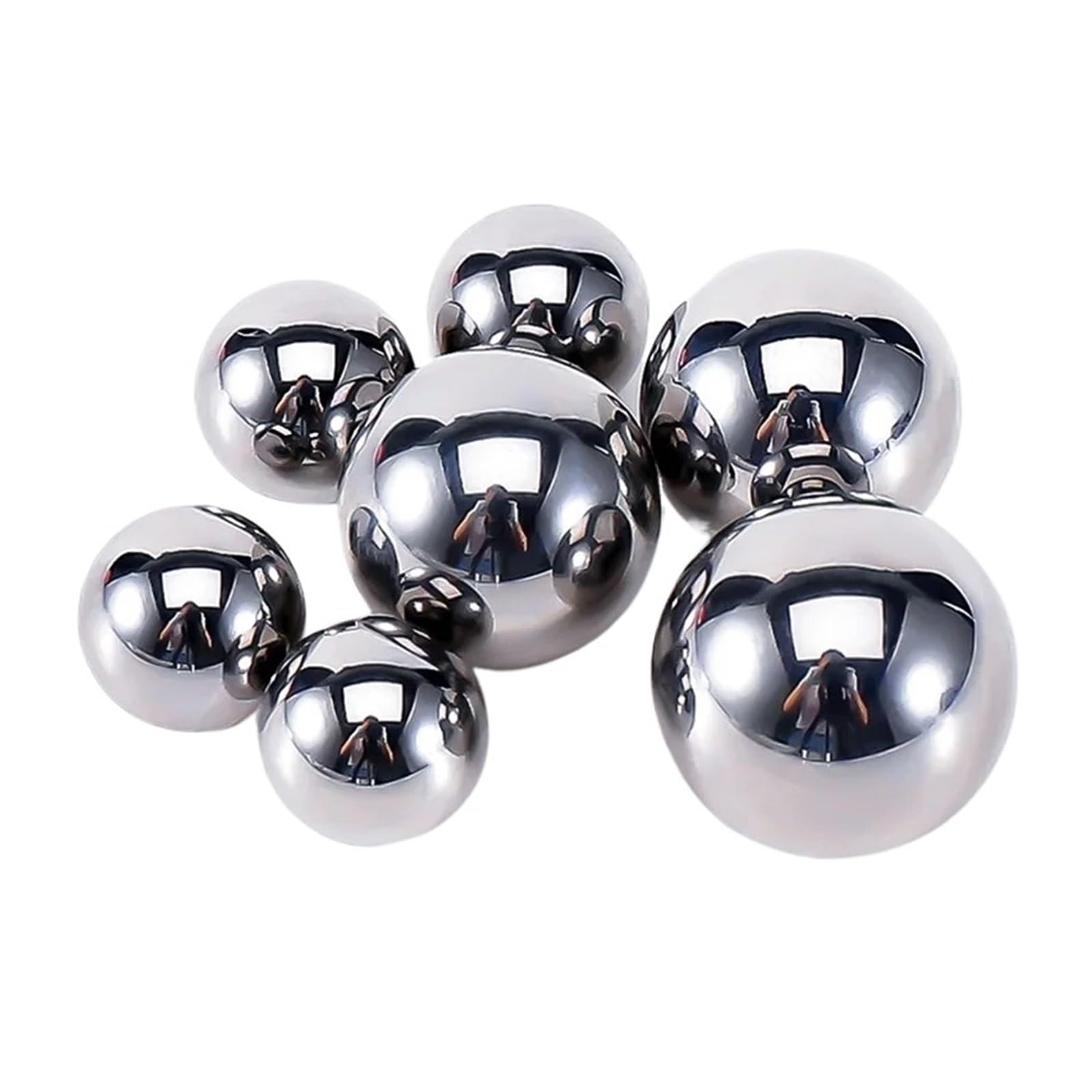 10-500 Uds 1/1.5/2/2.5/3.175/3.969/4/4.8/7.144/10~15.081mm G10 bolas de acero con rodamiento sólido alto precisión GCR15 Bola de acero cromado(200pcs,10mm)