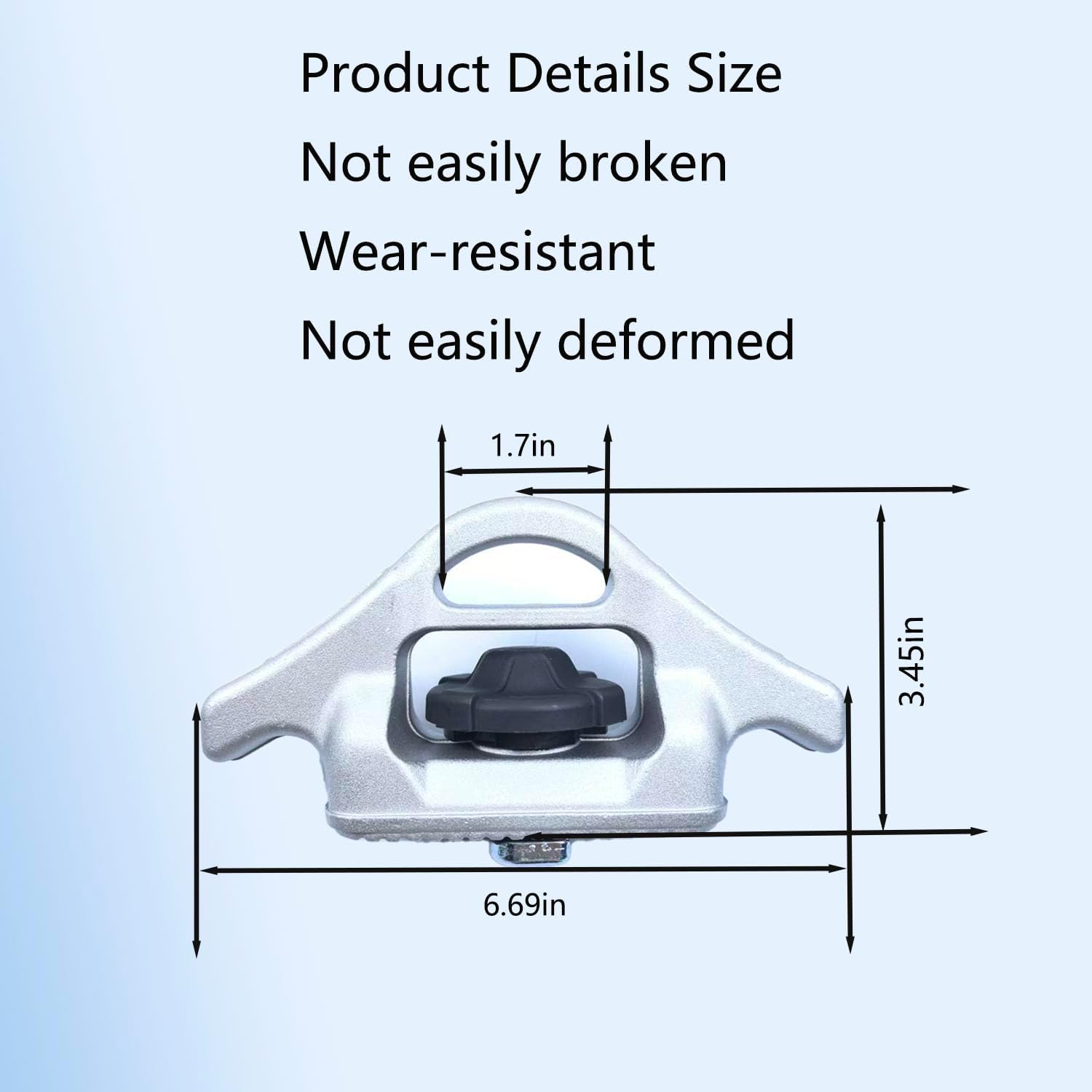 Bed Cleat Tie Down Anchor Truck Bed Rail System 999T7-ZV00A Compatible with Nissan Titan 2004-2015, 2005-2025 Frontier Utili-Track Cargo Bed Accessories Parts