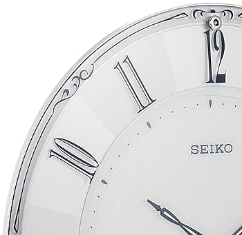 Amazon.co.jp: セイコークロック(Seiko Clock) 掛け時計 白