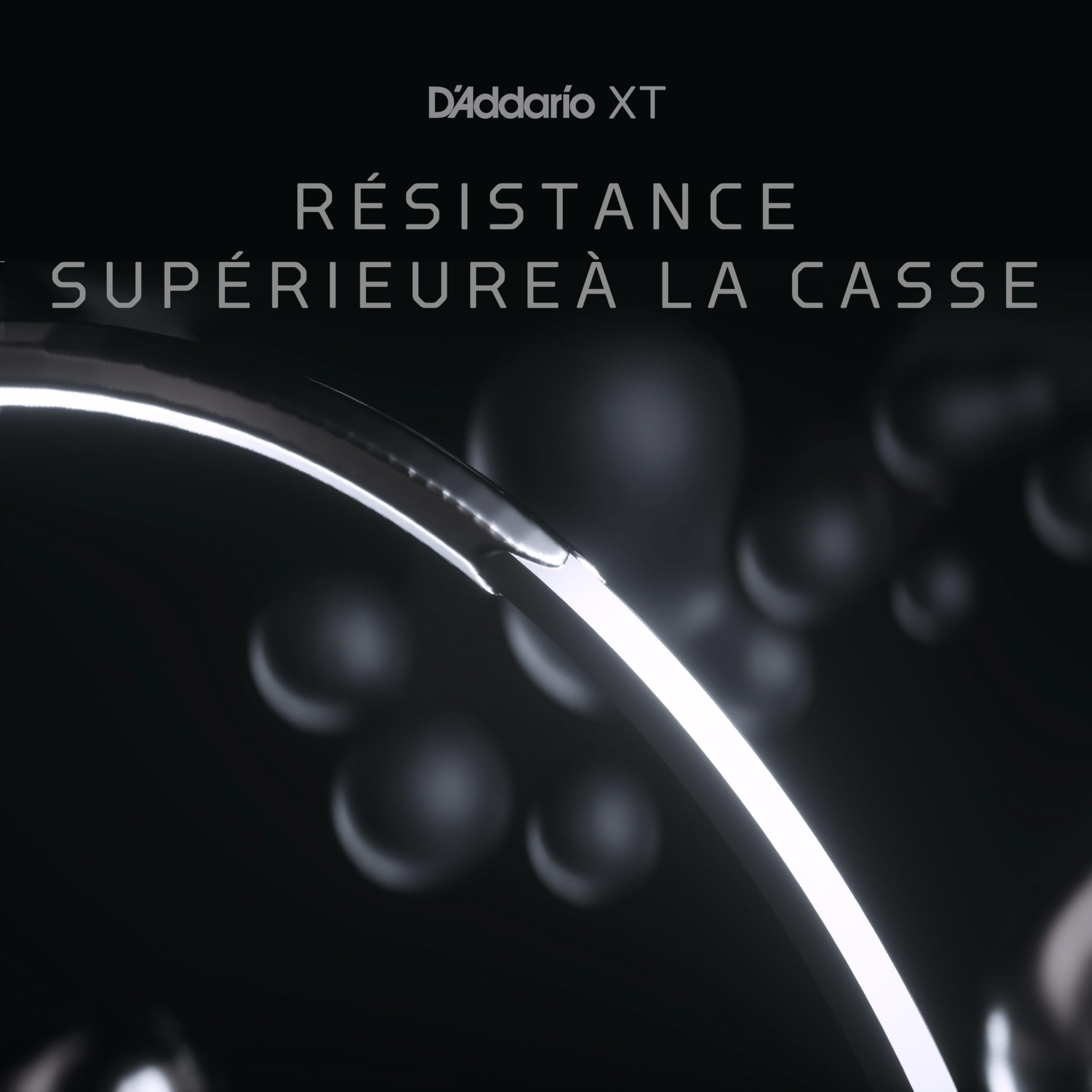D'Addario Cordes XT pour basse XTB45100, acier plaqué nickel, Regular Light, diapason long, 45-100