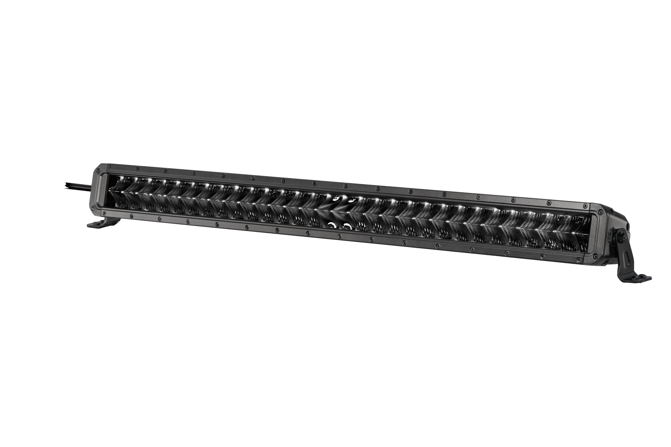 Hella 1FJ 358 196-411 reflektor LED - Black Magic 30" - 12/24V - wersja podwójna - liczba referencyjna: 45 - montaż/złącze śrubowe - kolor szyby: przezroczysty - kabel: 2000 mm - przód