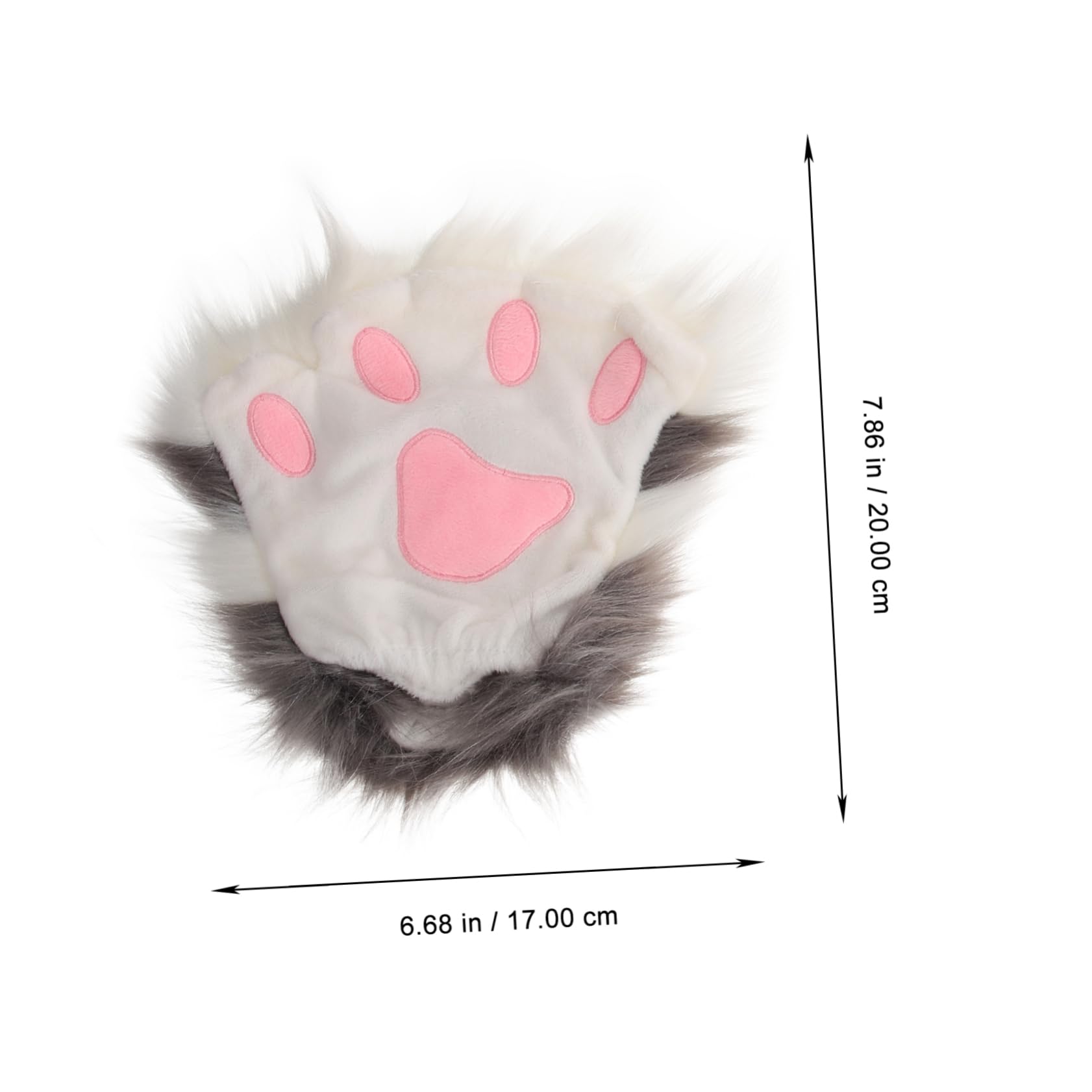Holibanna Guantes De Felpa Guantes De Gato Guantes a Prueba De Calor Juguetes Cuidados Del Perro Accesorios Para Perros Guantes De Boxeo Motosierra Guantes De Calidad Alimentaria Dedo