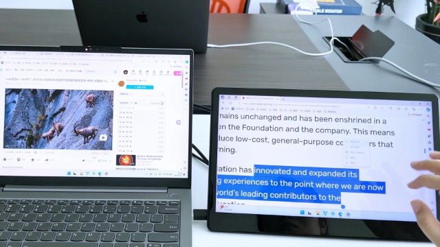 Amazon.co.jp: Mayfee! ポータブル タッチ モニター 13.3 インチ