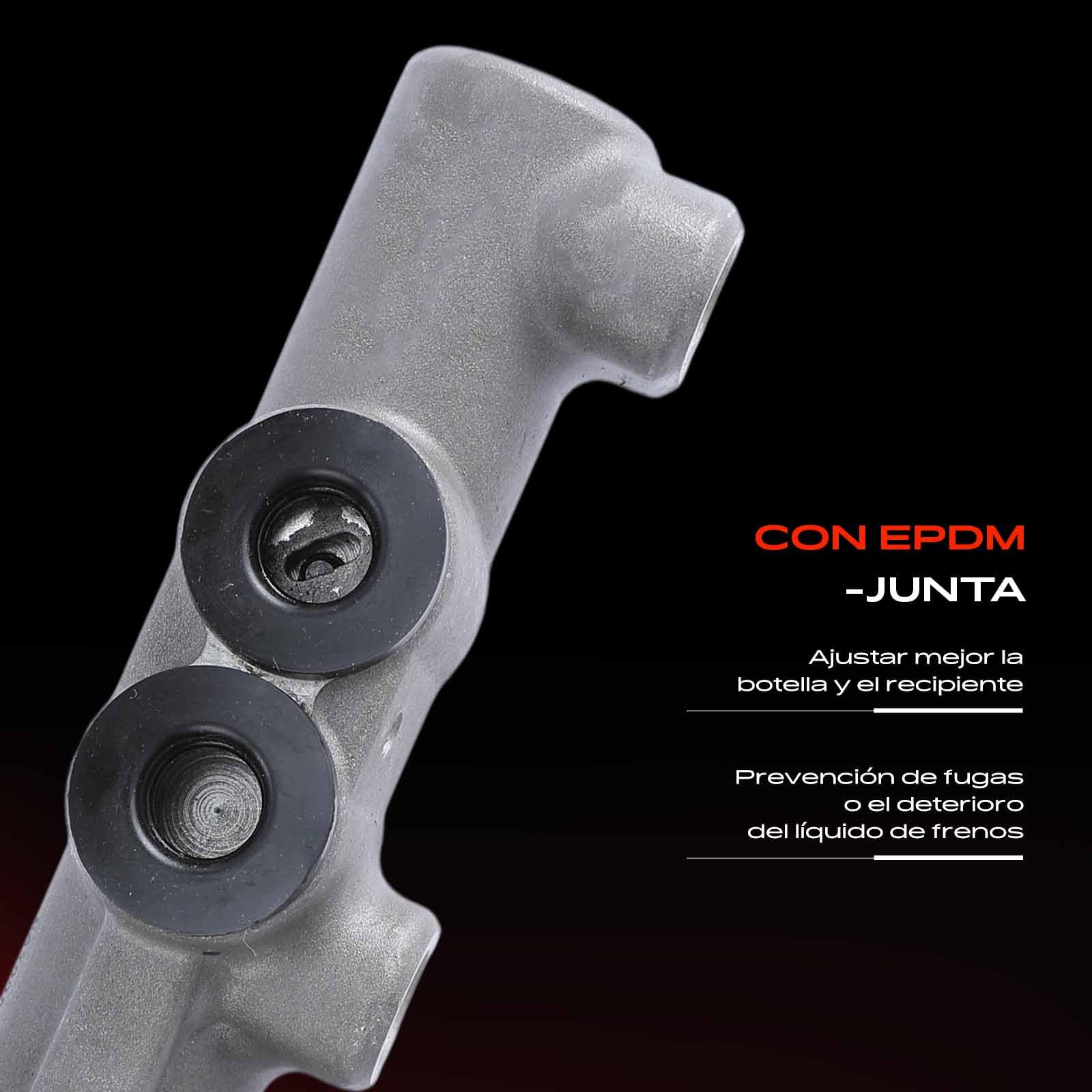 Frankberg Bomba de freno Cilindro de freno Compatible con FAbajoia II 542 1.2L Polo 9A 9N 1.4L Polo 9A 9N 1.2L FAbajoia II Combi 545 1.4L R.o.o.m.s.t.e.r 5J7 1.2L Replace# 6Q0611021