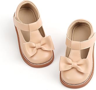 Felix & Flora Toddler Little Girl Mary Jane Dress Shoes - Ballet Flats for Girl Party School Shoes