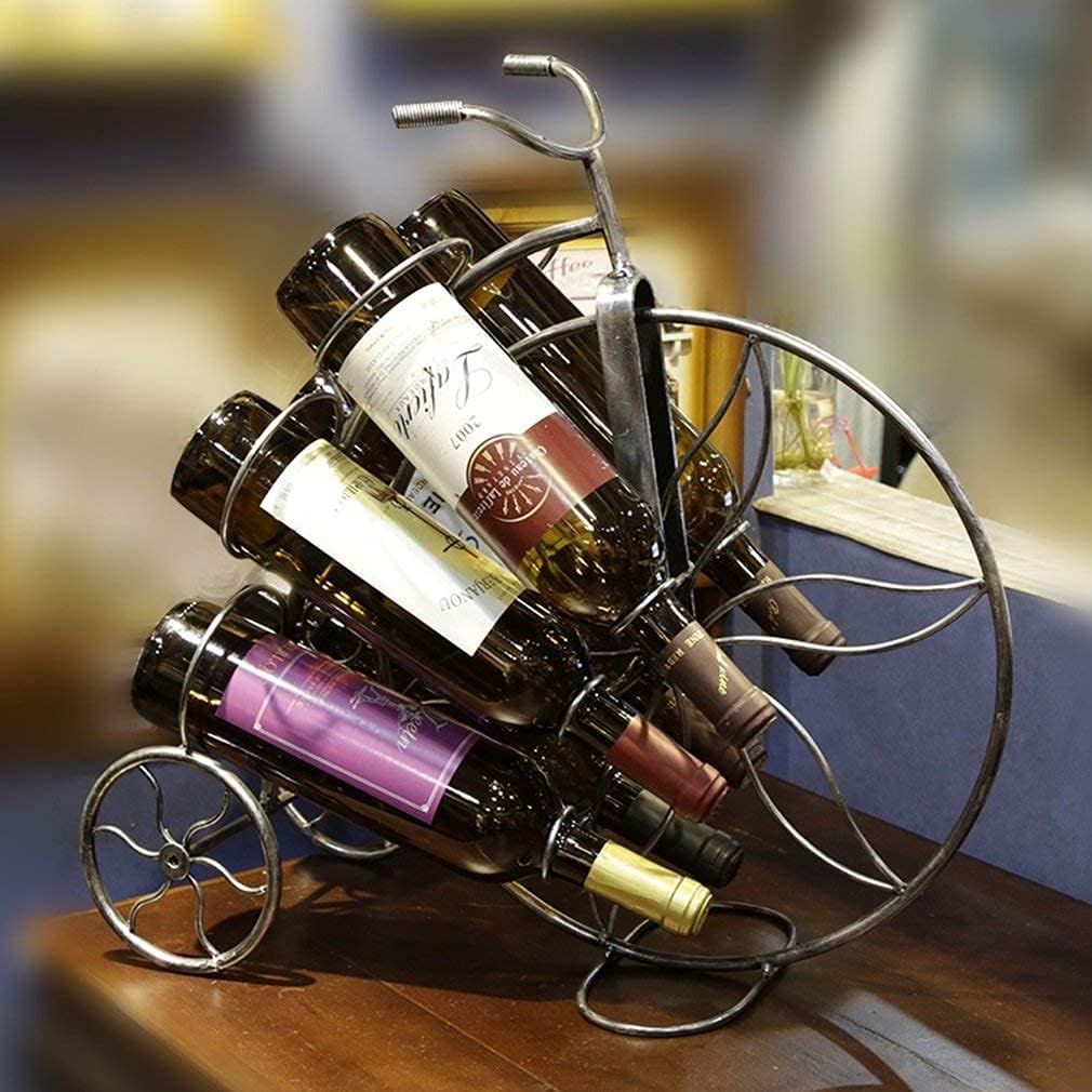 Wine Racks Wine Bottle Holder Bicycle Design Tabletop Wine Rack for Home Decor Great Gift