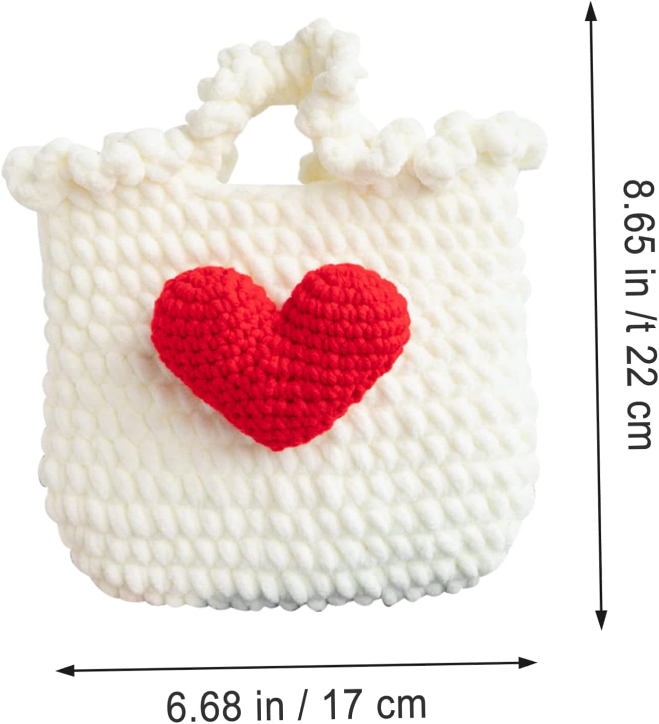HOMSFOU Quality Material Knitting Bag Craft Kit for Women Mother Wife Girlfriend