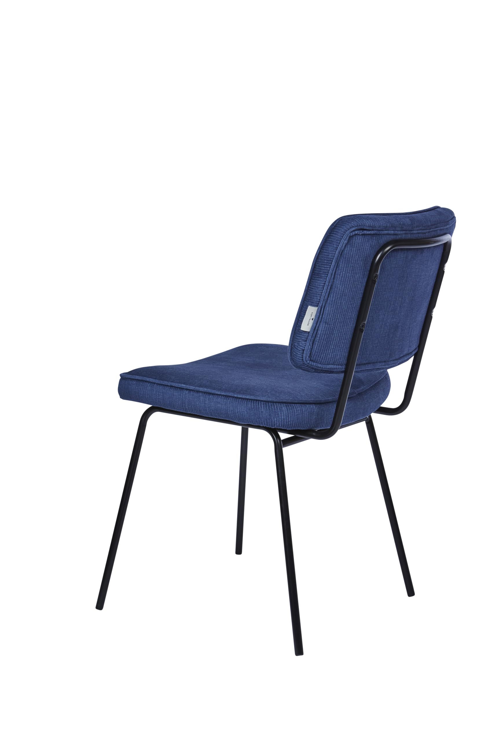 TOM TAILOR HOME Tube Chair - Juego de 2 sillas de comedor, color azul vaquero