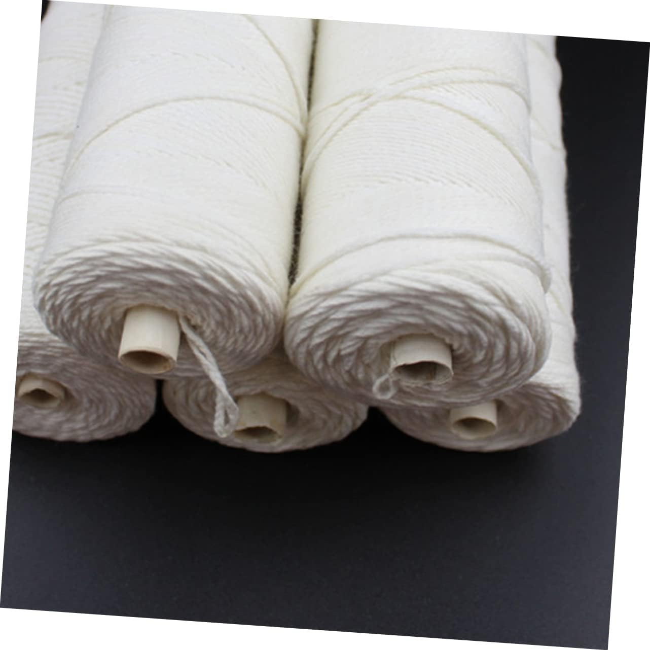 Strands Cotton Candle Wicks for DIY Candle Making Easy to Light for Pillars and Tapers Degreased Cotton Material