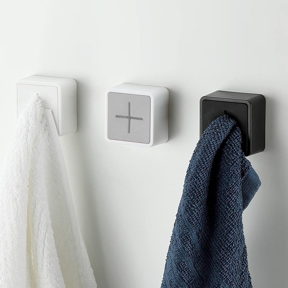 Badkamer handdoekenrek handdoekstang badkamer accessoires muur handdoekrek ponsvrije handdoekhouder messing handdoek organizer rek voor badkamer handdoekhouder handdoekhouder handdoekhouder (blauw : A