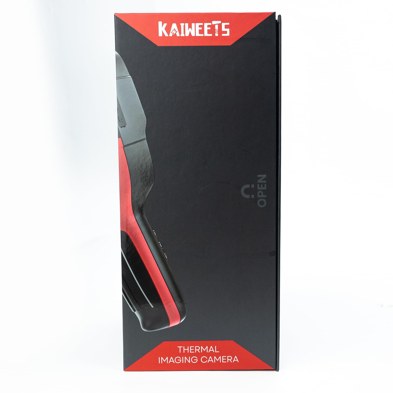 KAIWEETS Termocamera, 256 x 192 Pixel, Frequenza di Aggiornamento 25 Hz, Disponibile Nelle Modalità Infrarossi/Visibile Luce/Doppia Luce, Termocamera da -20℃ a +550℃ con Analisi PC/Registrazione Video