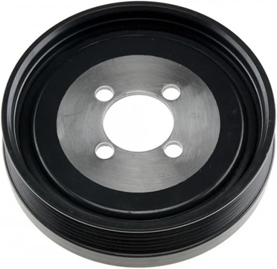 11237548003 Engine Crankshaft Pulley Damper Compatible with BMW E81 E87 116i 118i 120i E46 E90 E91 E92 316i 318i 320i E60 520i X1 E84 N46