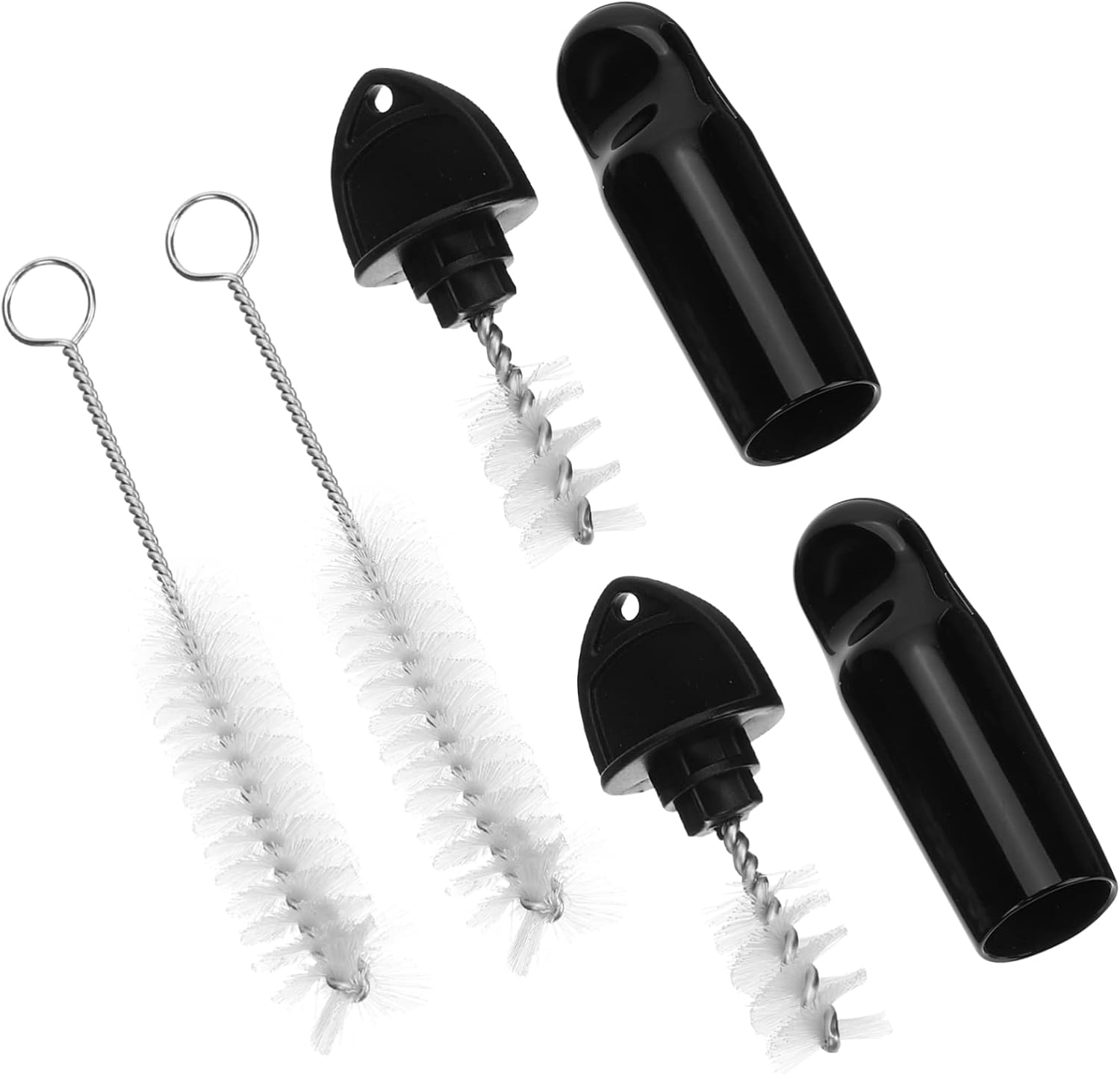 Unomor Beer Tap Cleaning Brush Faucet Covers 12pc Keg Cleaning Kit Keg Tap Caps for Draft Beer Faucet