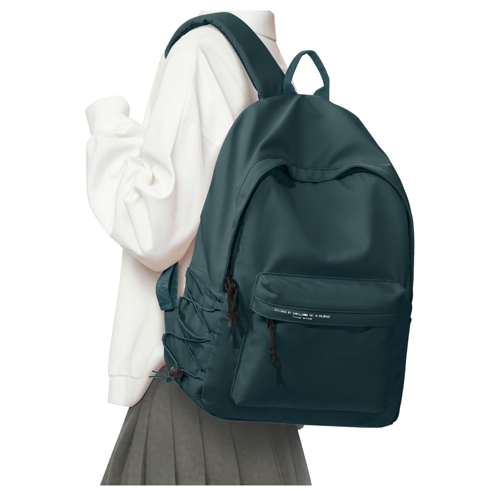 suradar School Backpack Middle High School Students Bookbag for Teens Girls Boy College Backpack for Women Men Casual Daypack