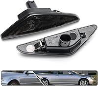 Vista 6 de 2 piezas de luces de señalización laterales LED intermitentes dinámicas ámbar para BMW Serie 3 E46 Coupé Convertible LCI 323Ci 325Ci 328Ci 330Ci