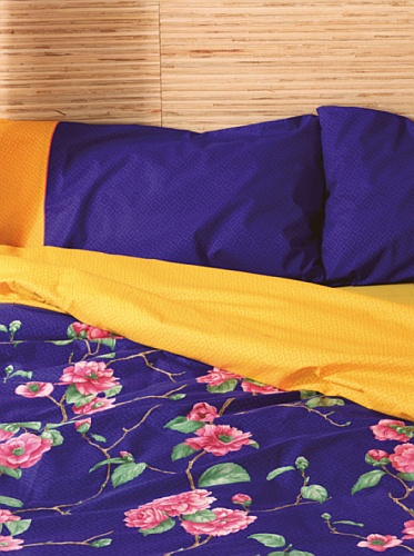 Javier Larráinzar Juego Nórdico Shanghai Azul Cama 150/160 (250 x 275 cm)