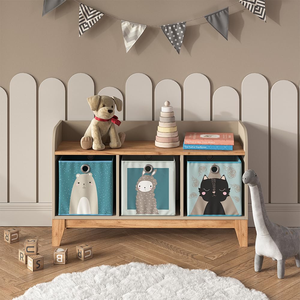 VitaliSpa Panca per bambini Malia, Cashmere/Artigianale, 107.2 x 63.8 cm, adatto come seduta e superficie d’appoggio per bambini