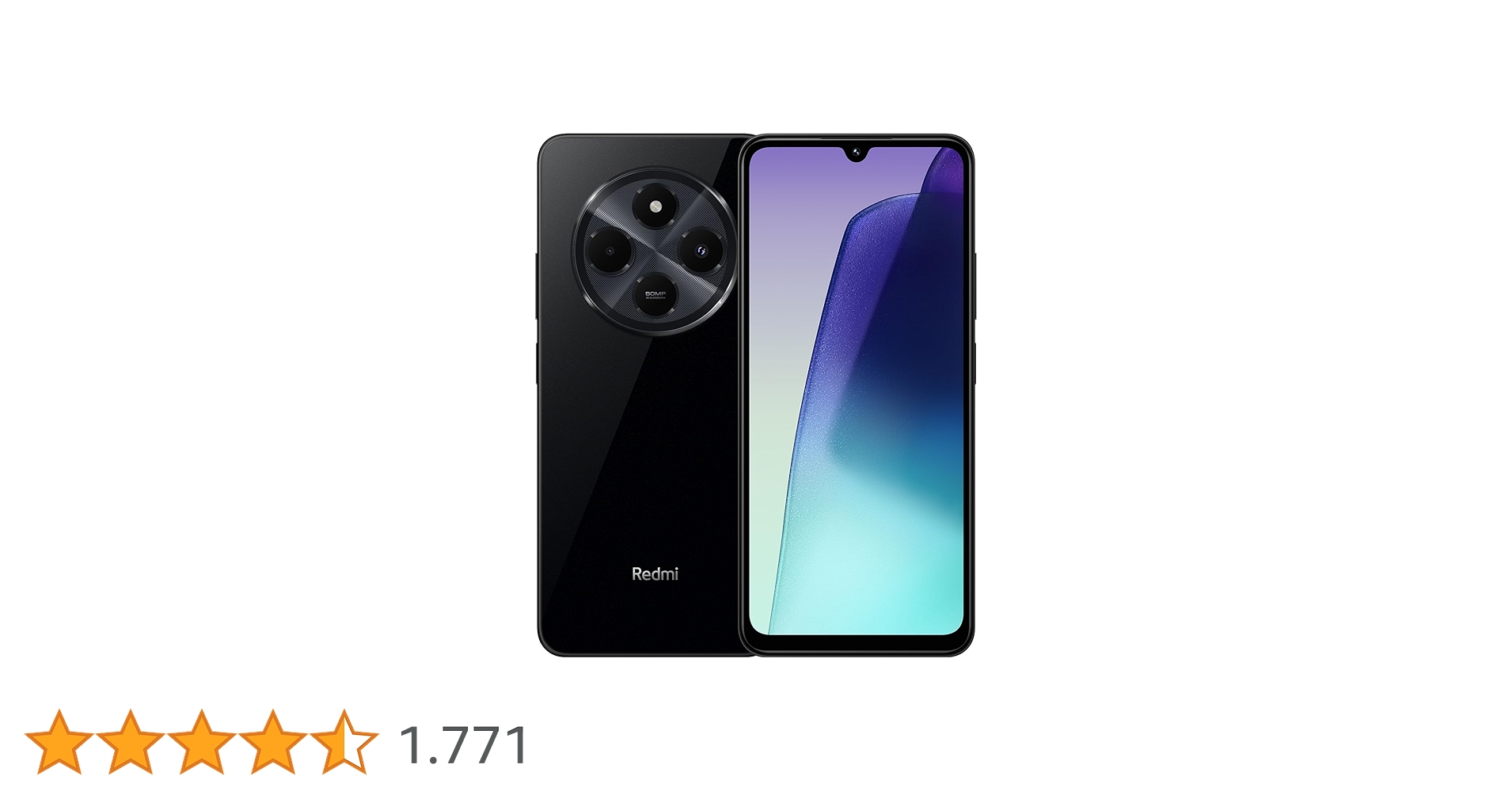 Smartphone Xiaomi Redmi 14C Negro Ocaso (Preto) 4GB RAM 128GB ROM