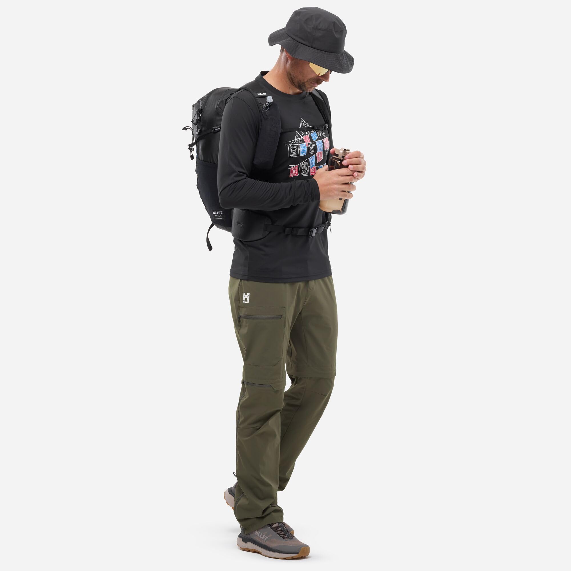 Millet Ubic Zip Off Pant M - Pantalón de Senderismo Hombre