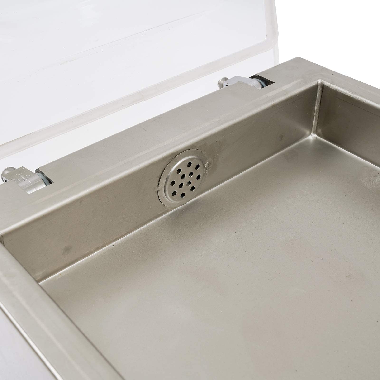 Genérico Envasadora al vacío Campana, Máquina de Embalaje al vacío, Envasado Mediante compresor de Aire, máquina de sellador al vacío, Potencia 120W, Acero Inoxidable