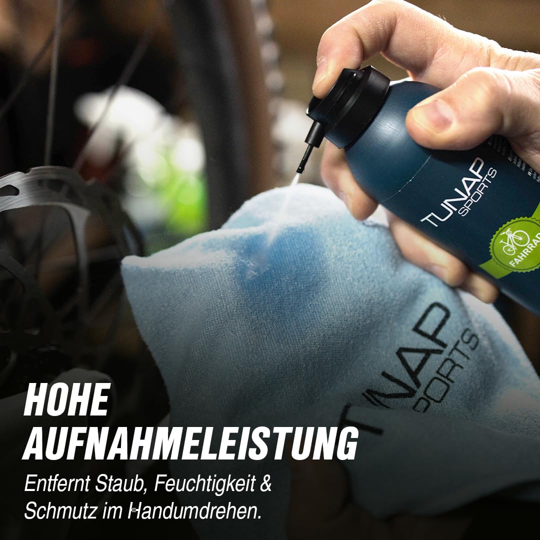 TUNAP SPORTS All-In-One Bike Set by Bike-Pro Steffi Marth, Made in Germany | Komplettes Pflegeset, kuratiert von Bike-Pro Steffi Marth