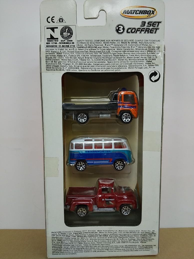 マッチボックス MATCHBOX ミニカー 3台セット Amazon.co.jp: □ MATCHBOX マッチボックス 3 SET COFFET #3 3