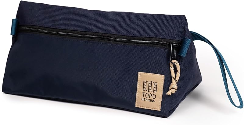 Necessaire de viagem Topo Designs Dopp Kit Navy/Sahara