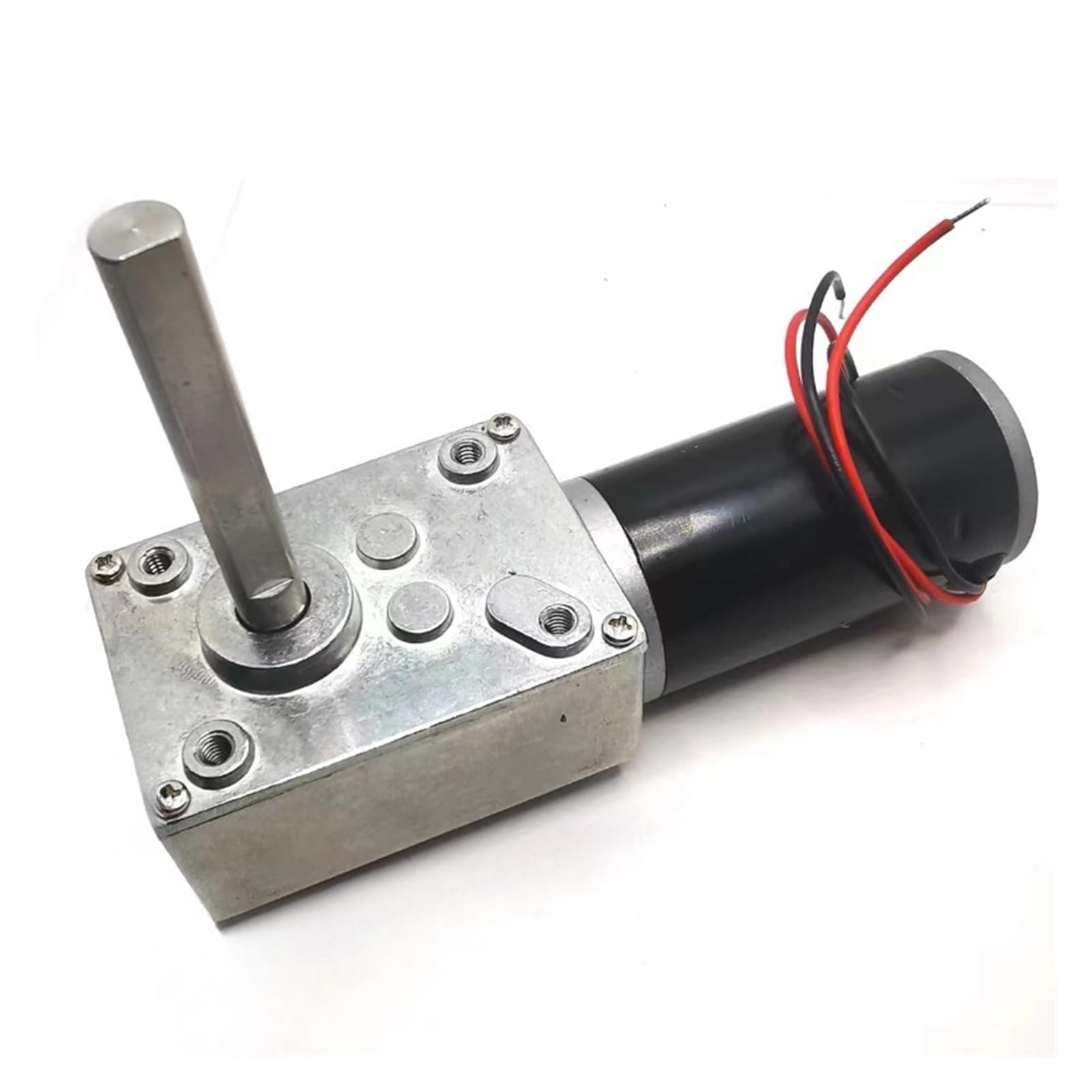 Motorreductor 12V~24/7RPM~470RPM Motor de CC de engranaje helicoidal de alta potencia y alto par(27rpm,24V)